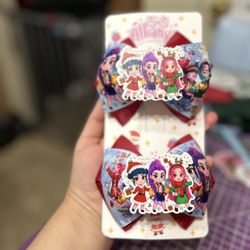 Moños K Pop Demon Hunters Christmas 