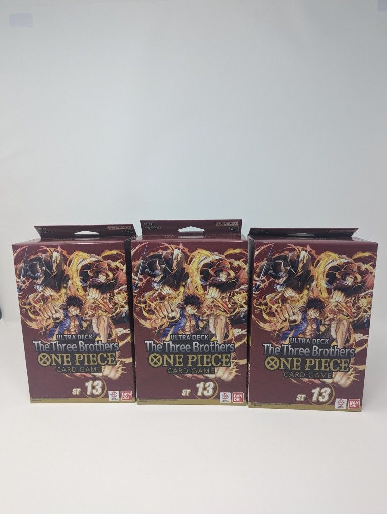 One Piece TCG ST-13 Ultra Deck The Three Brothers 