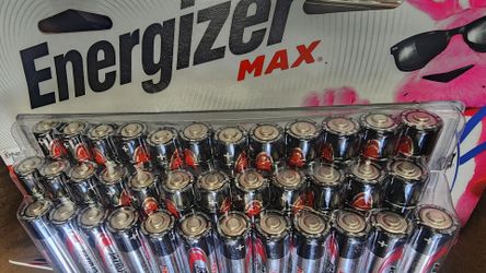 Energizer AA Batteries   36 batteries