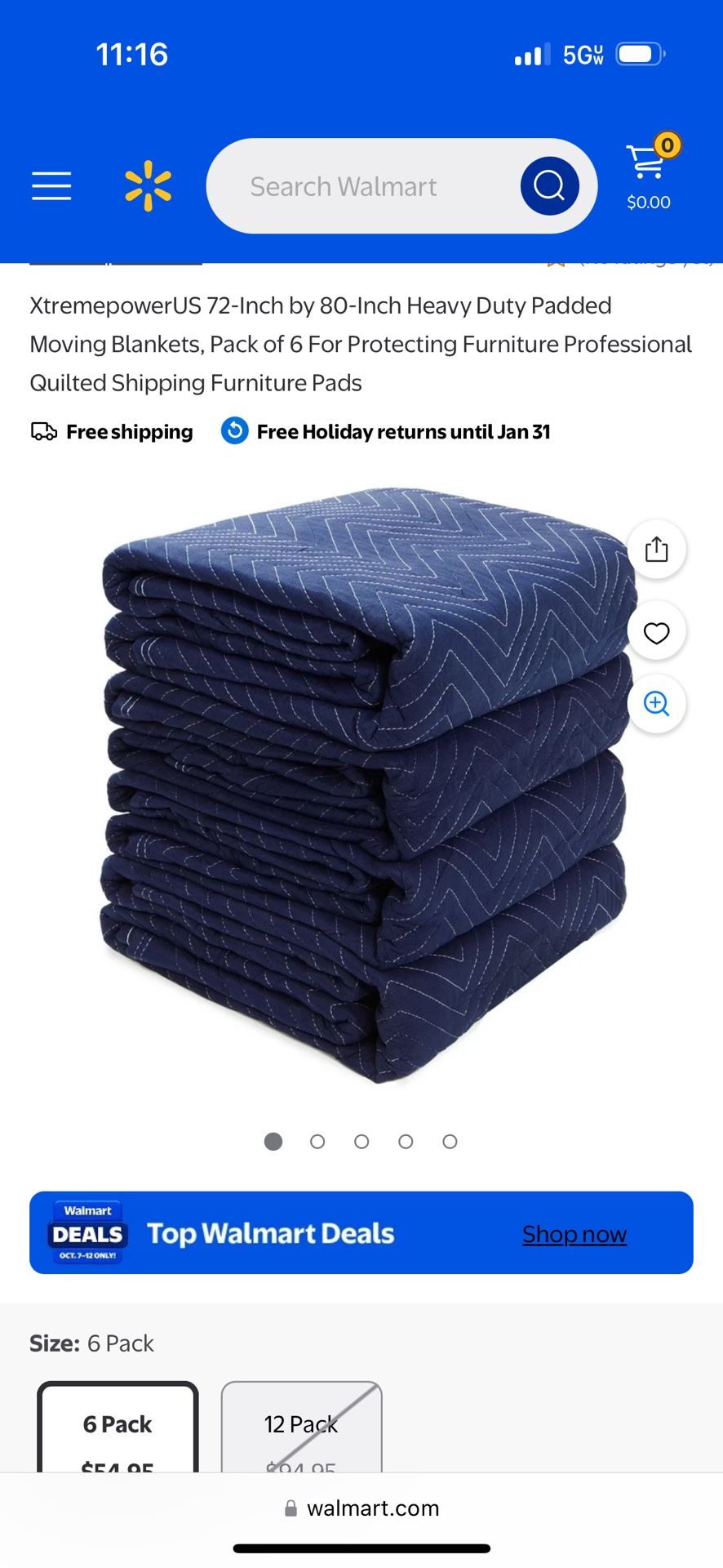 Moving Blankets 6