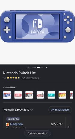 Nintendo switch lite