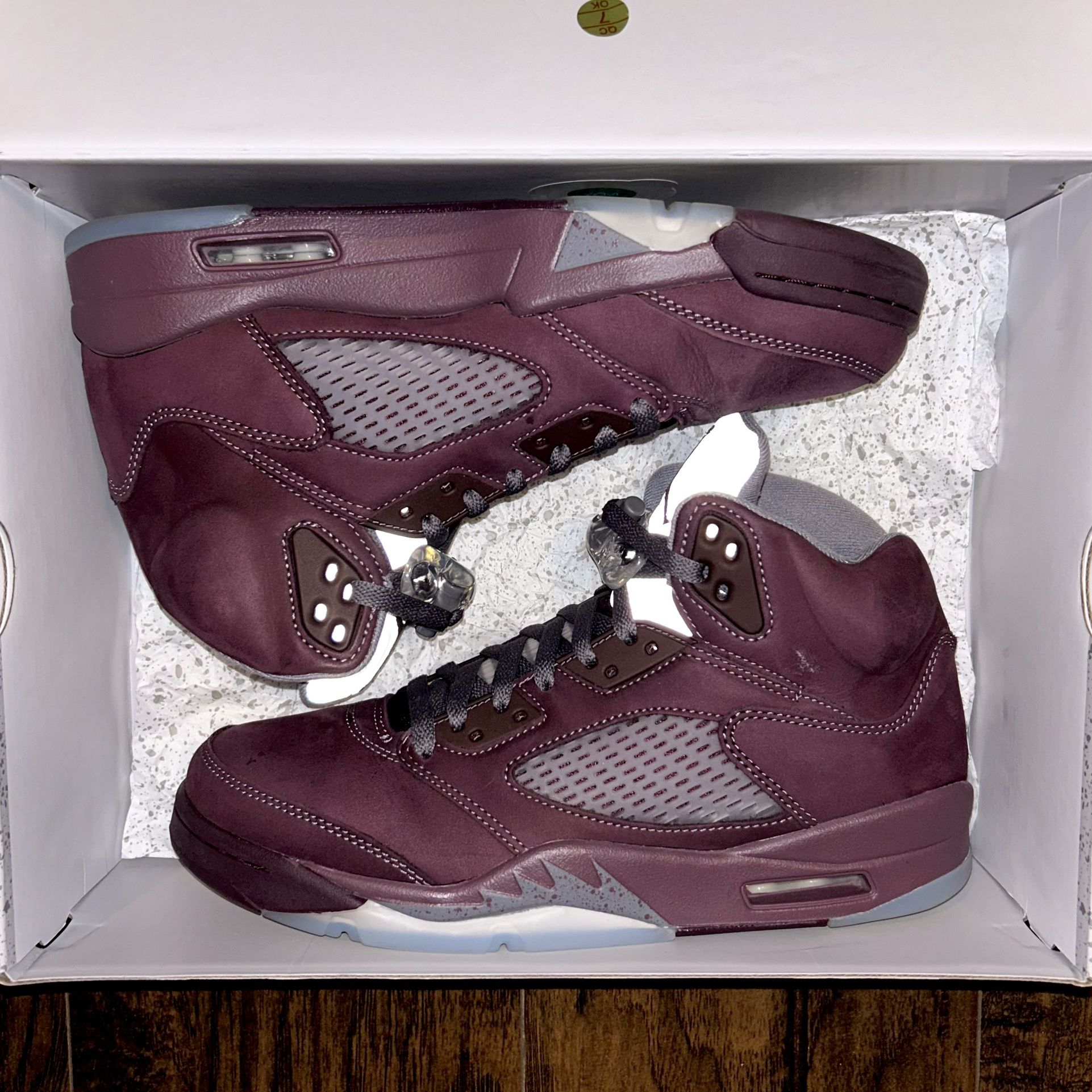 Jordan 5 Retro “Burgundy” (2023) Mens Size 9.5
