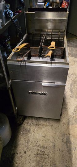 IMPERIAL 75LB GAS DEEP FRYER
