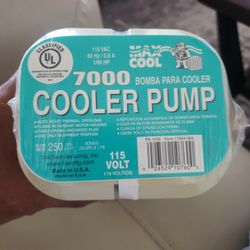 MAX COOL 7000 COOLER PUMP
