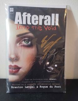 Afterall: Into the Void Illustrated Booklet Signed Rogue & Brenton Lengel Sealed