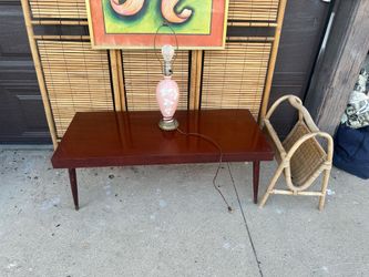 Mid century coffee table