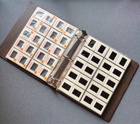 Binder of 35mm KodaChrome Slides of 1970s Urban Locations and People