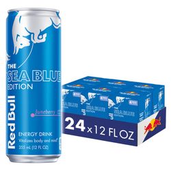 Red Bull Sea Blue Edition (Juneberry) 12 Fl Oz (Pack of 24)