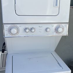 Whirlpool Stackable Washer & Dryer 