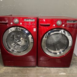 LG XL CAPACITY ELECTRIC WASHER & DEYER