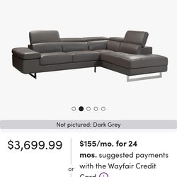 Sofa - Dark Gray Sectional