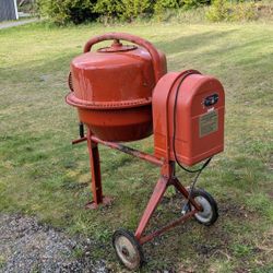 Cement Mixer (3-1/2 Cubic Foot)