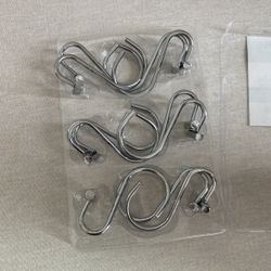 Shower Curtain Hooks - Metal - 11 Piece
