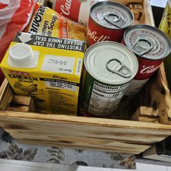 Can Food,  Snacks, And Items. FREE