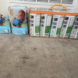 gDiapers Disposable Inserts Size N/S Newborn Small 6 - 14lb -6 Packages of 40