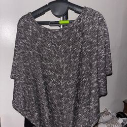 ALYX Asymmetrical Poncho Top (Size 0X)