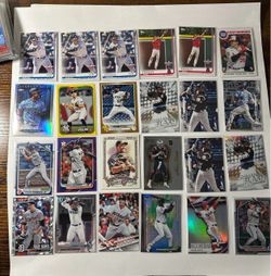 LOT OF 72 BASEBALL CARDS TOPPS SP TOP STARS ROOKIES