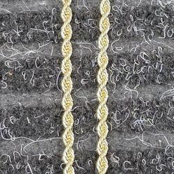 24" rope chain & eightball