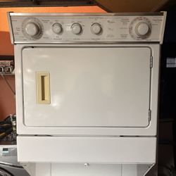 Whirlpool Washer and Dryer Stack 