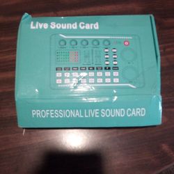 Live Sound Card Machine