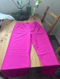 Finesse Samson Hot Pink High Waist Pant