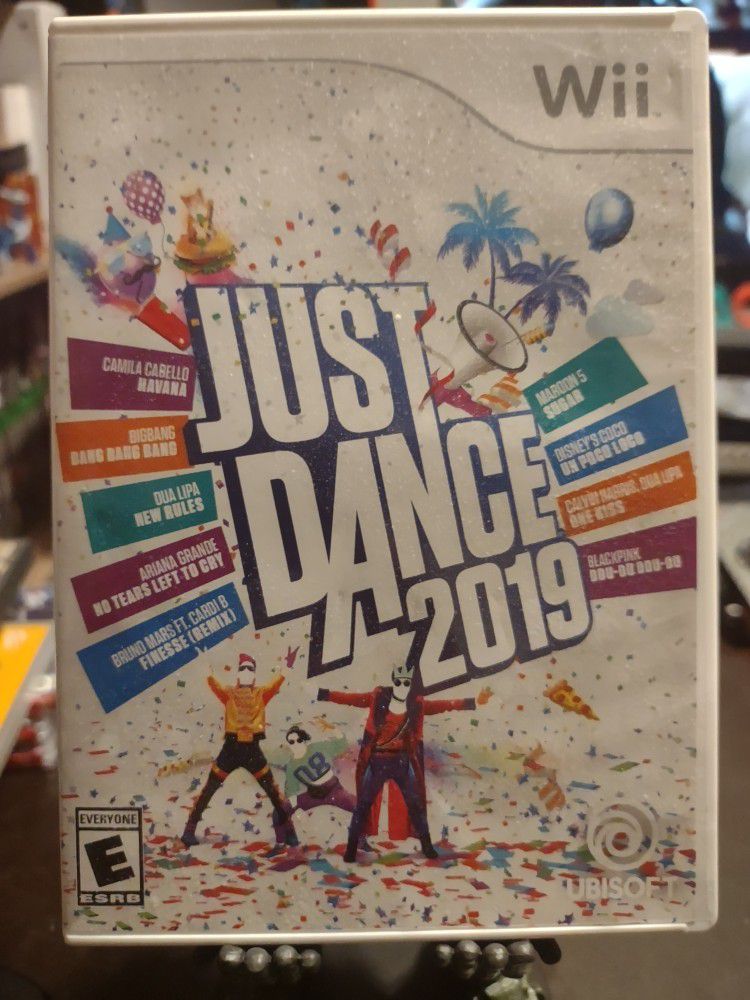 Nintendo Wii Game Just Dance 2019