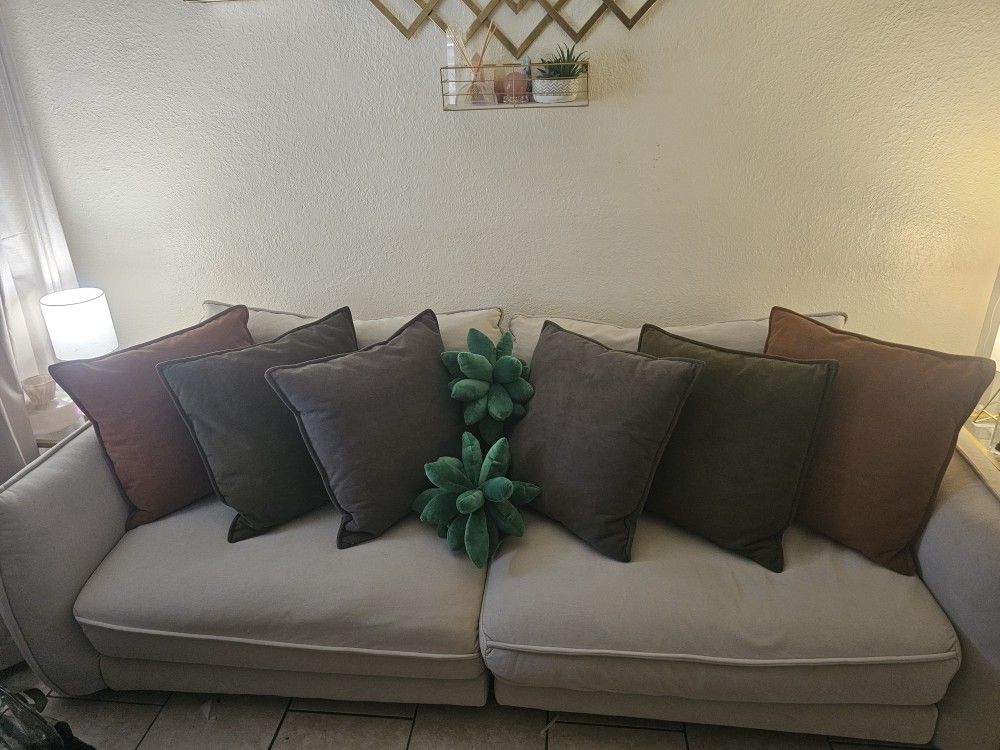 Beautiful Oversized Down Couch