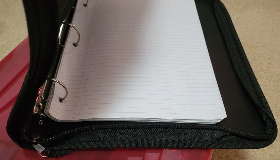 Zip-up Notebook 