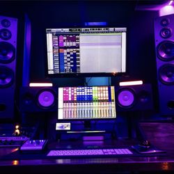 Recording Music Studio Session