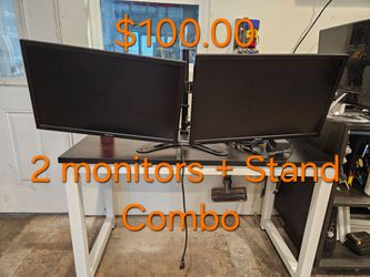 Asus 27 inch Monito Pair Combo Stand