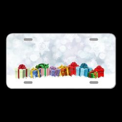 License Plate Novelty Car Front Gift Christmas Surprise Packed