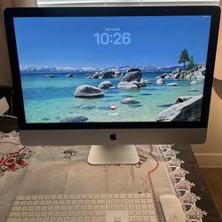 2020 Apple iMac 27-inch Retina 5K Display 32gb RAM 500gb SSD 3.6ghz 10-core processor.  Apple wireless keyboard And Mouse 