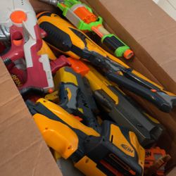 Box Of Nerf Guns Bundle 