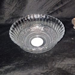 8 Inch Decorative Glass Bowl 