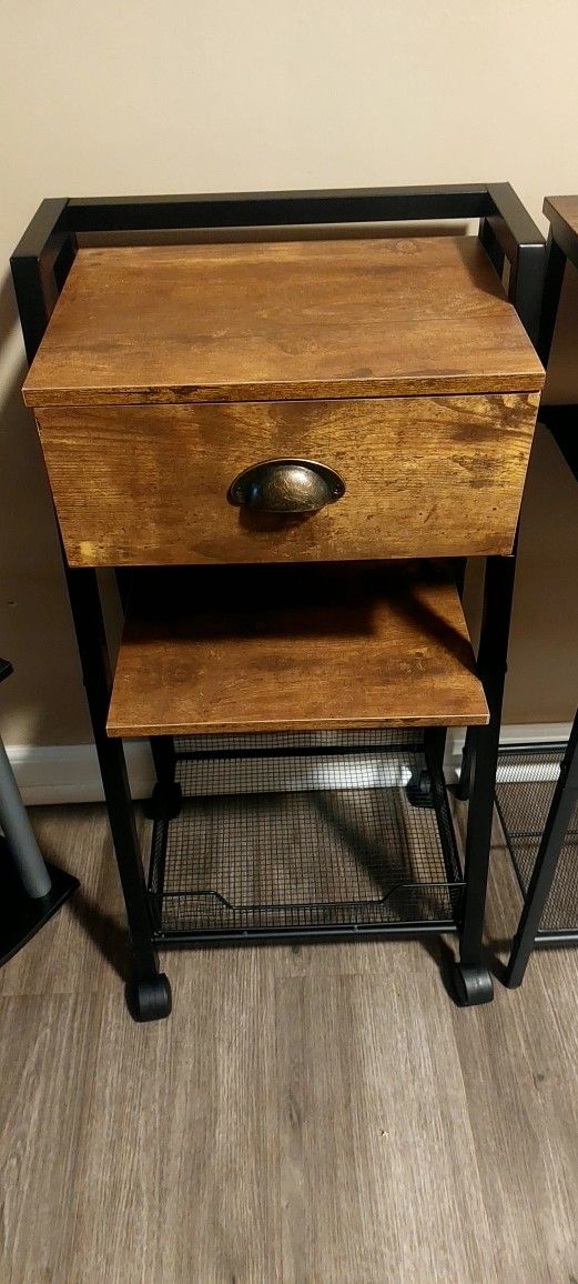 Roller Brown Rustic Table 