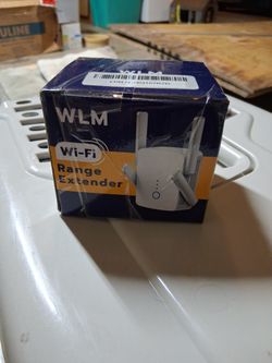  WLM WiFi Range Extender (model N19) designed to boost signal coverage 