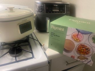 Kitchen Bundle – Crockpot, Air Fryer & Figmint Mixing Bowls (New Items)