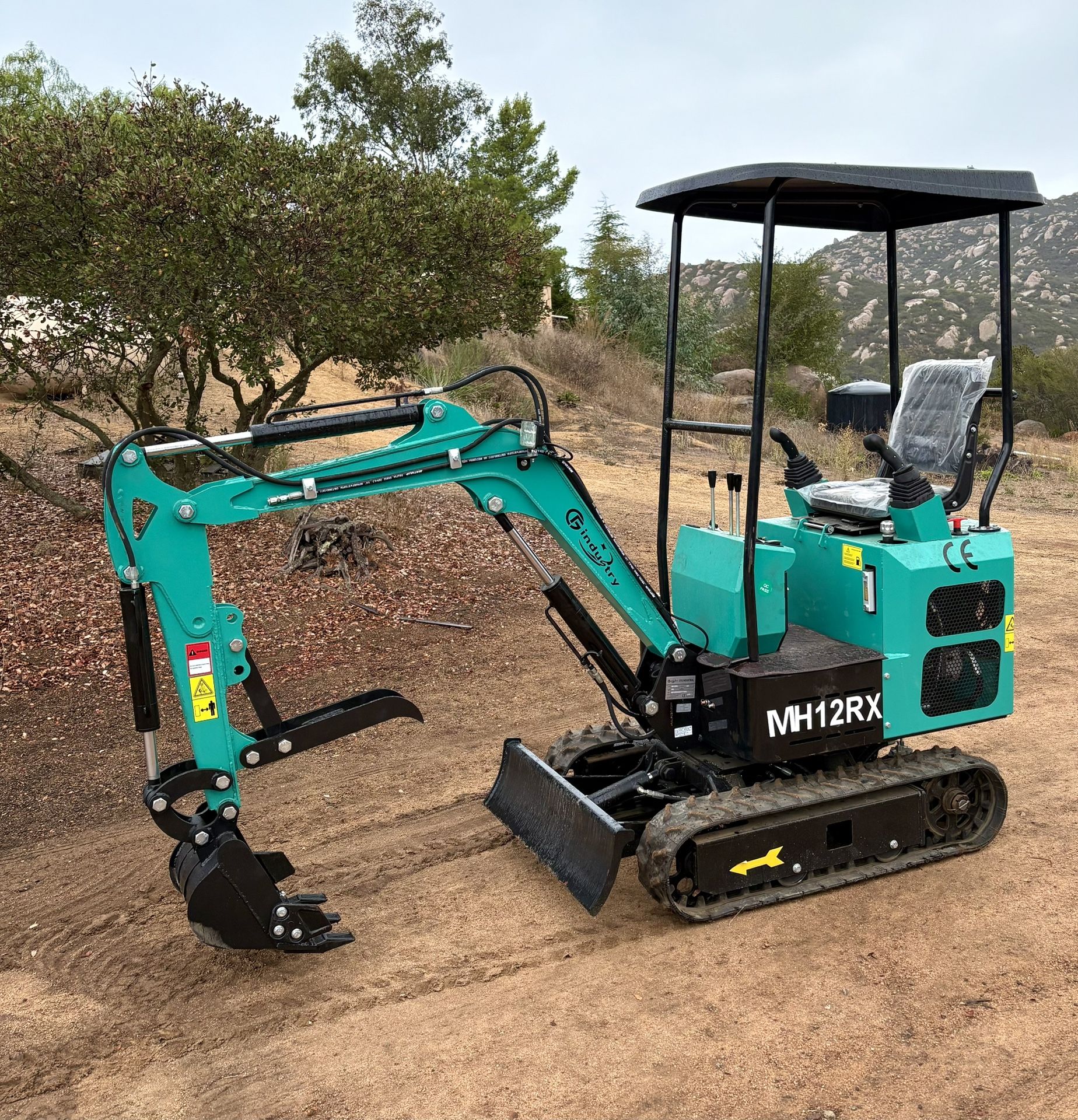 Mini Excavator Tractor