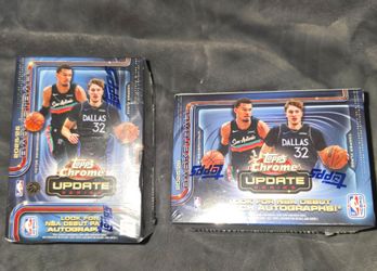 2025-26 Topps Chrome Update Series - Blaster Box (2)