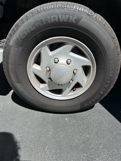 2 TIRES ONLY BLACKHAWK 265/ 70R16