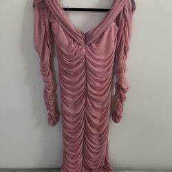 Pink Fashion Nova Dress