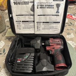 Matco 3/8" 16V Stubby Wrench