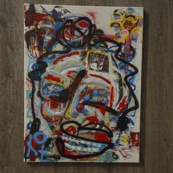 Original Abstract Painting – “Hideout” – One of One – Inland Empire Artist