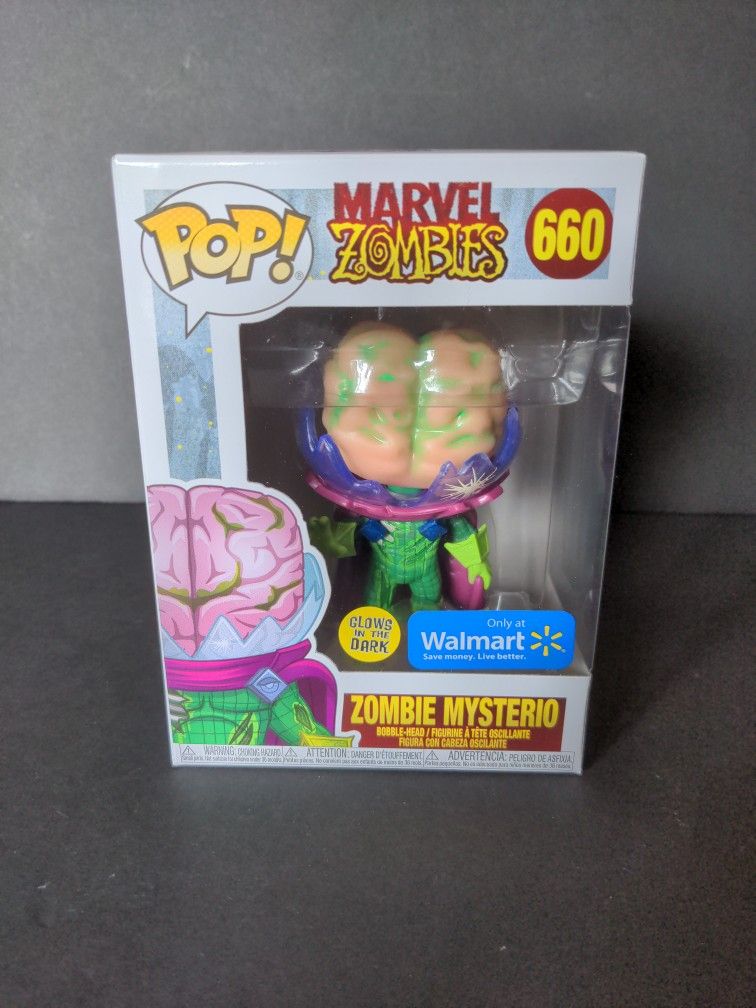 Funko Pop!GITD Walmart Exclusive Zombie Mysterio 