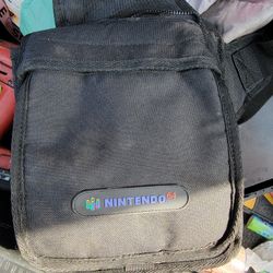 Nintendo 64 Carrier Vintage Bag