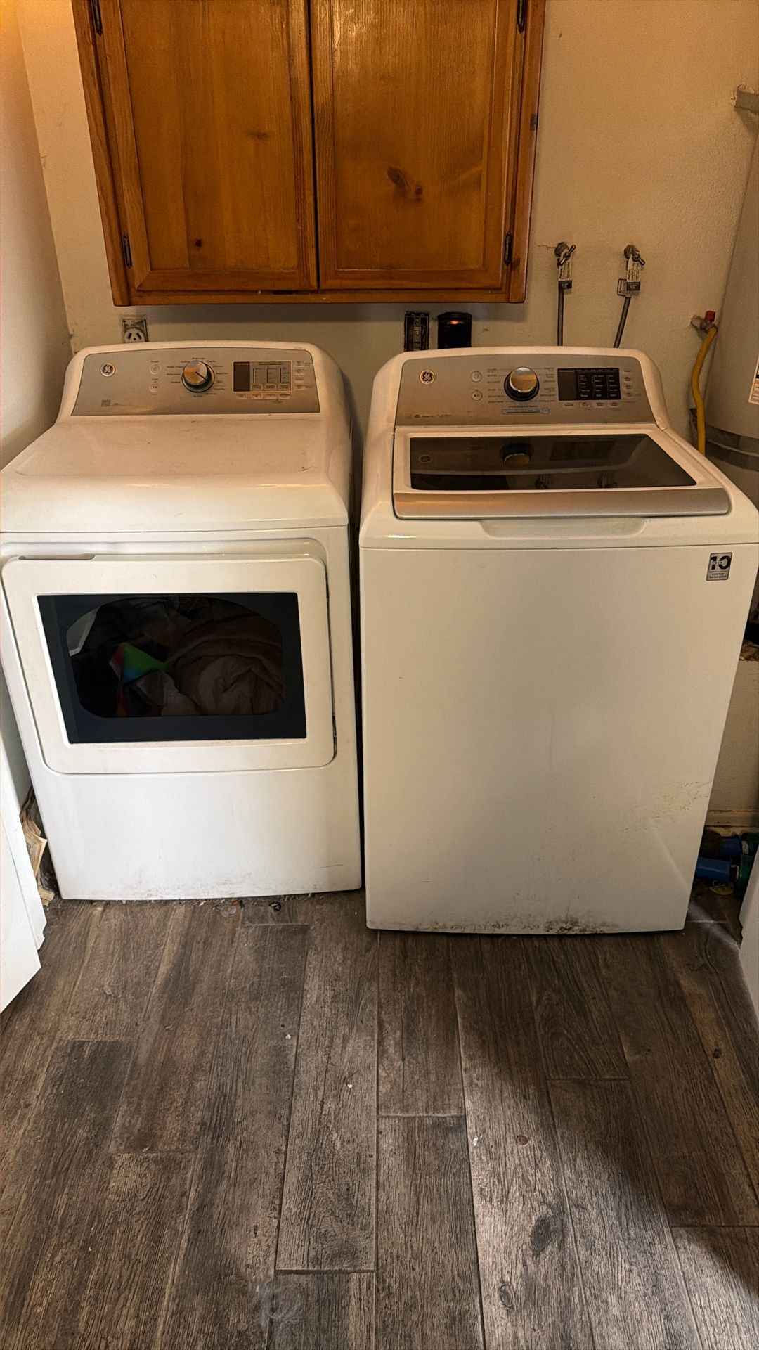 Washer and GAS dryer