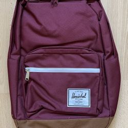 Herschel Supply Co Pop Quiz (Windsor Wine/Tan) Backpack