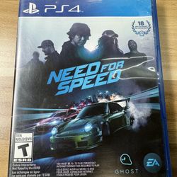 PS4 Need For Speed