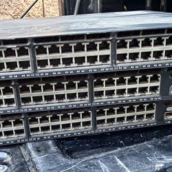 Cisco Catalyst 3650 48 PoE+ 2X10G Gigabit Switch  3 pieces 
