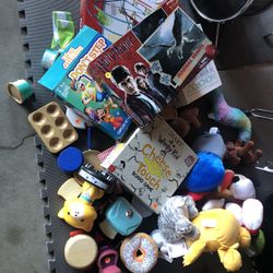 Assorted toys & Board Games - $10 For All